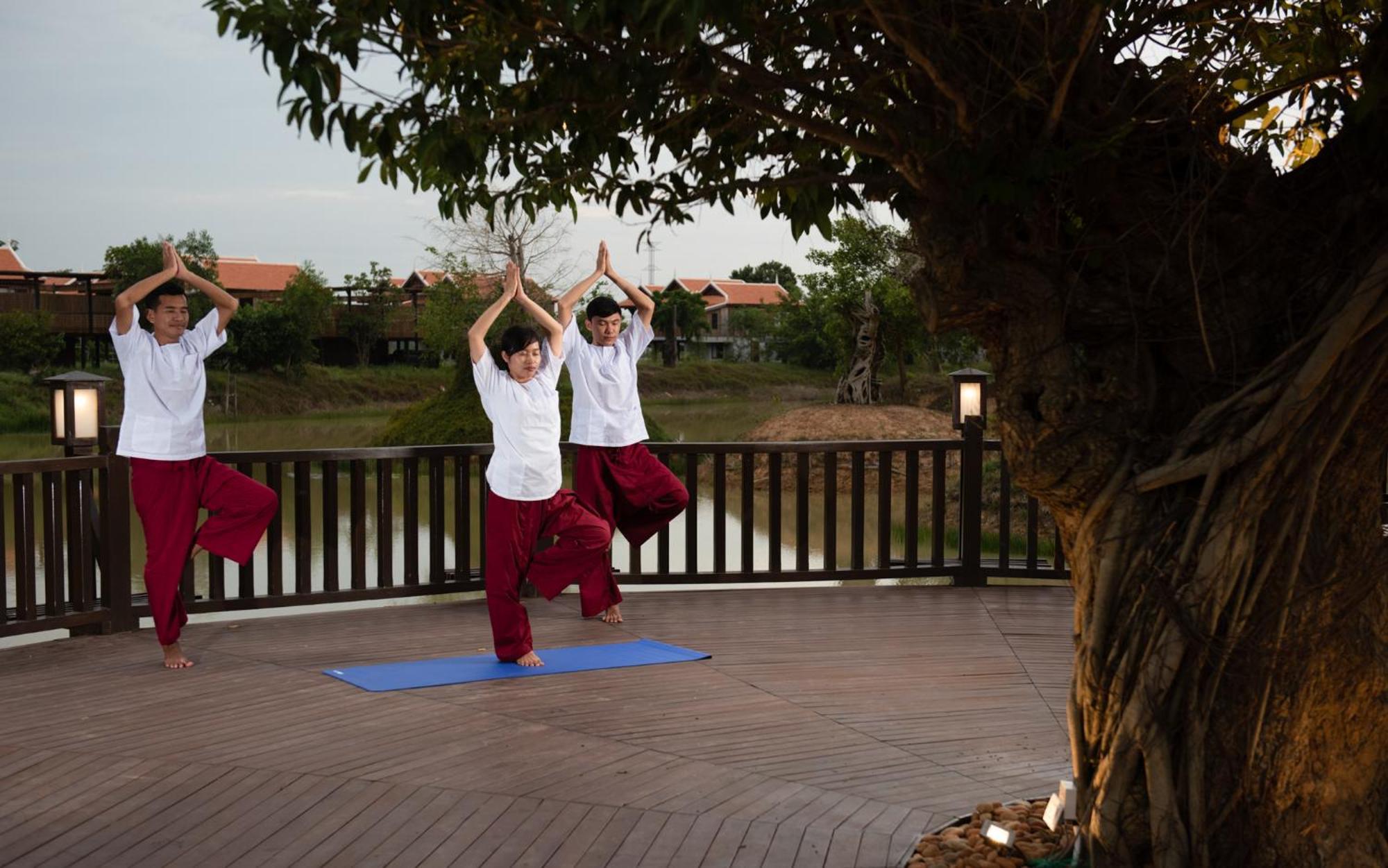 Mane Hariharalaya Hotel Siem Reap Bagian luar foto