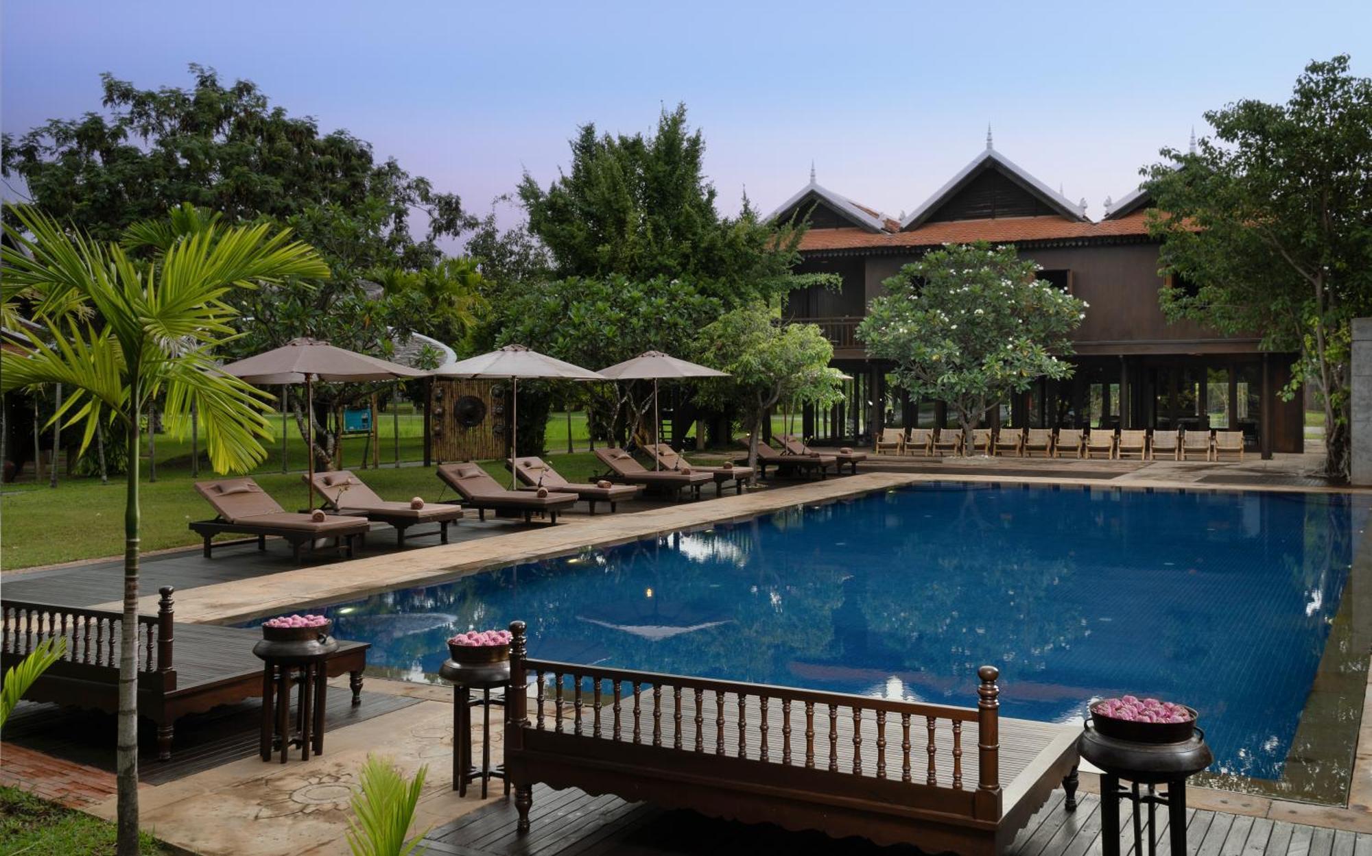 Mane Hariharalaya Hotel Siem Reap Bagian luar foto